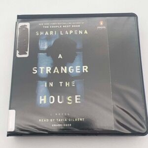 A‎ Stranger in the House Shari Lapena Unabridged Audiobook 7 CD Set EUC